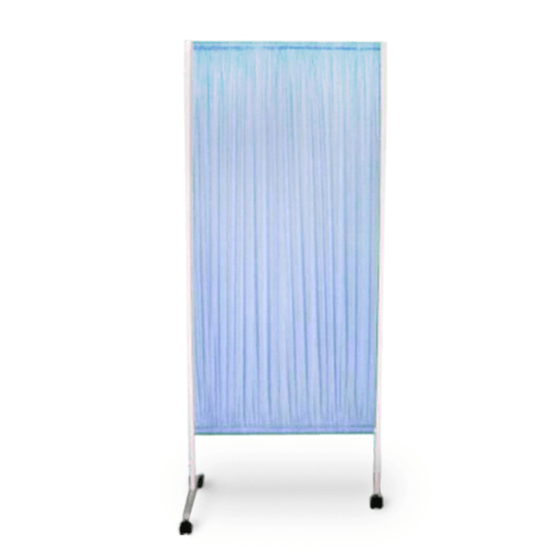 Ширма ШМ-1 медична палатна односекційна на колесах, 750х500х1800 мм